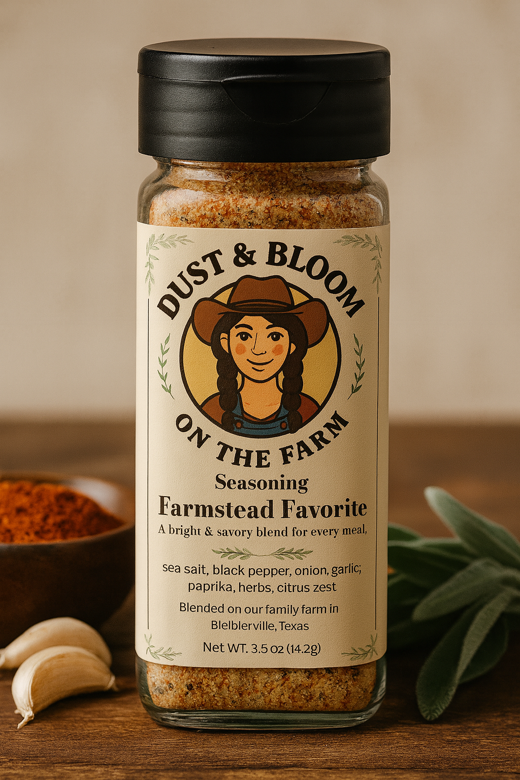 Dust & Bloom Farmhouse Favorite Seasoning (Pre-order only | Ships November 1)