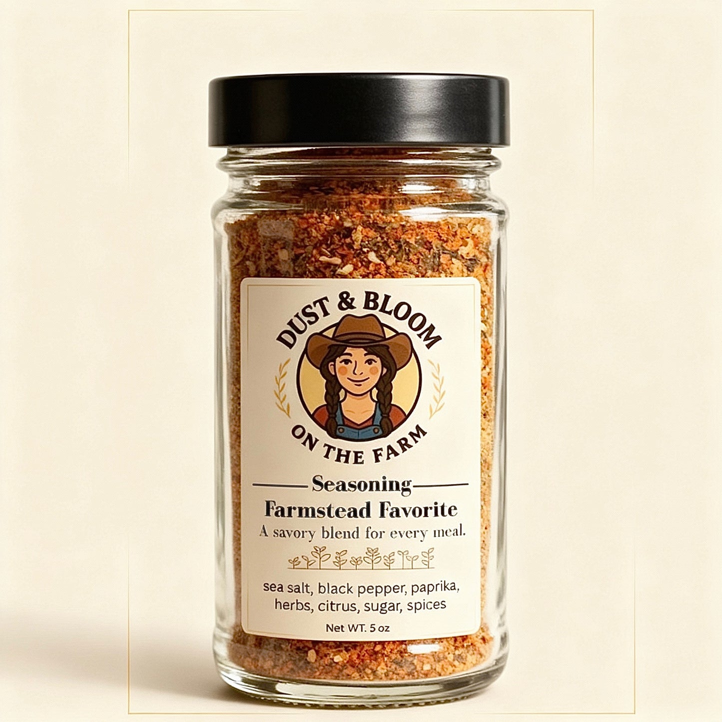 Dust & Bloom Farmstead Favorite Seasoning