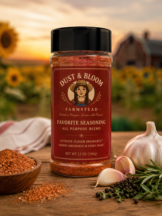 Dust & Bloom Farmstead Favorite Seasoning (12 oz)