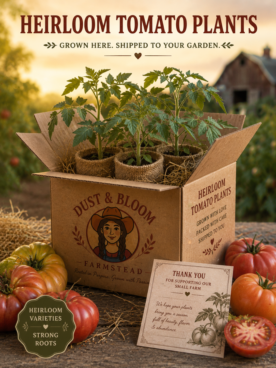 Heirloom Tomato Plants