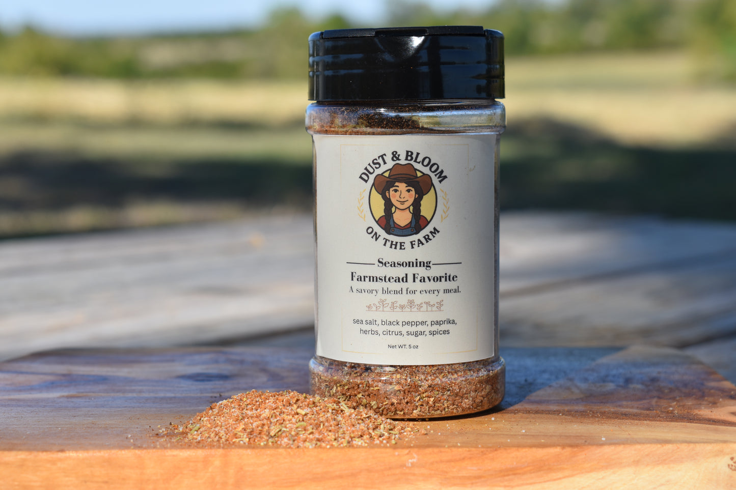 Dust & Bloom Farmstead Favorite Seasoning